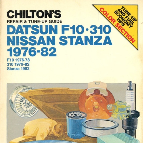 Chilton Datsun F10 – 310 Nissan / Stanza Repair Service Manual 1976 – 82 - Picture 2 of 5